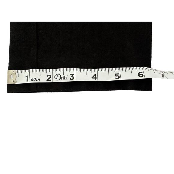 Eileen Fisher Womens Black Stretch Pull On Pants Classic Work Dress Comfy Medium - Picture 9 of 11